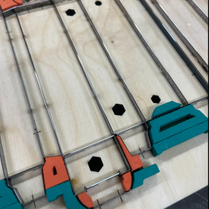 Forme de découpe  poses caoutchoutée